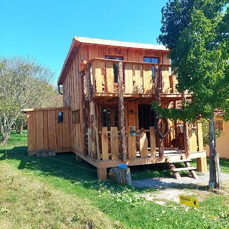 Cabane Insolite Tout Confort Chalet Gites Luzy Morvan Bourgogne Buitenkant foto