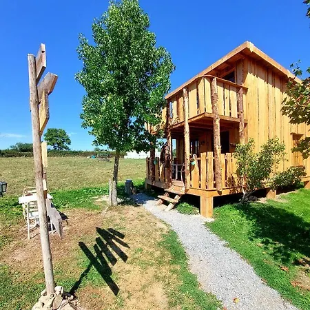 Cabane Insolite Tout Confort Chalet Gites Luzy Morvan Bourgogne Buitenkant foto